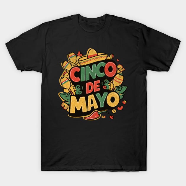 cinco de mayo T-Shirt by LaughLine.CO